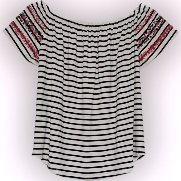 Fun & beautiful THML off the shoulder top! - Picture 7 of 13